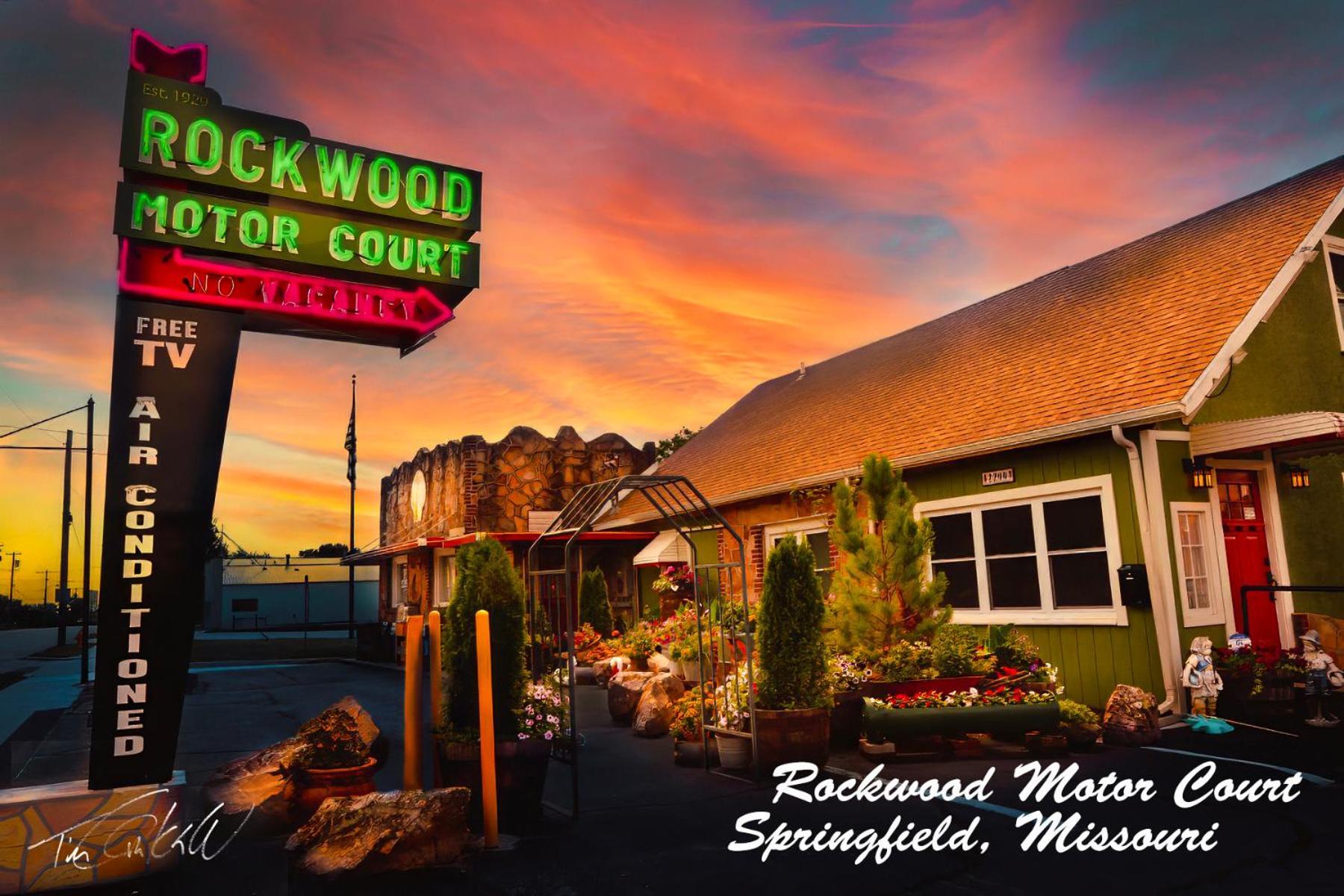 Rockwood Motor Court Motel Springfield Kültér fotó